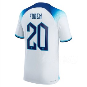 Prima Maglia Inghilterra Mondiali 2022 Phil Foden 20
